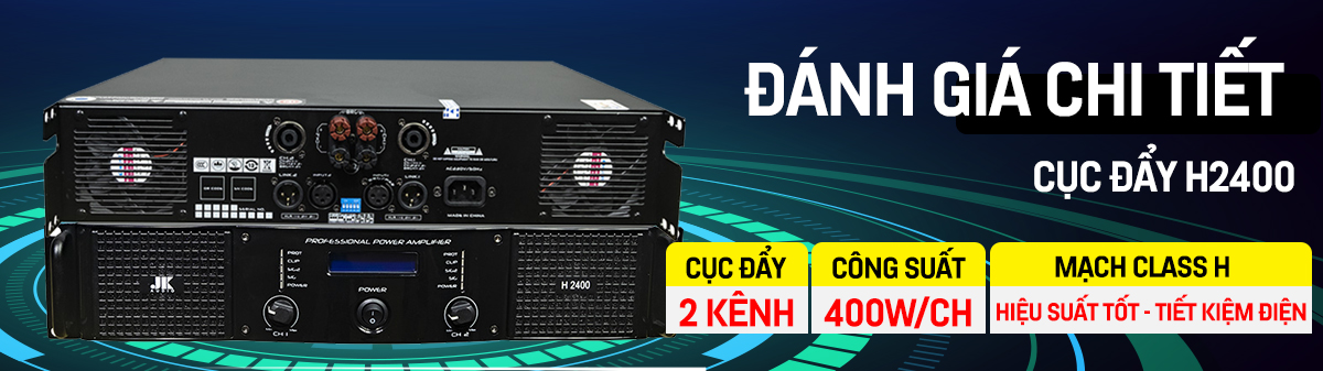 Cục đẩy JKAudio H2400
