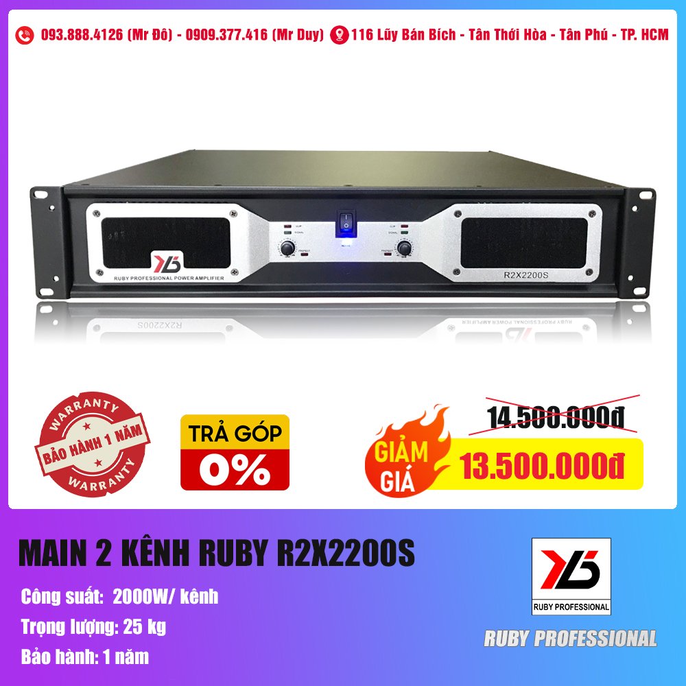 Cục đẩy công suất khủng