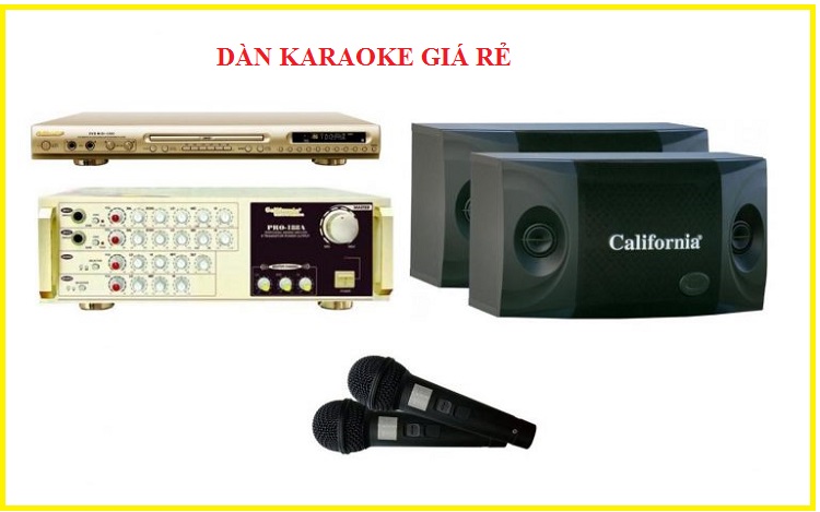 Dàn karaoke gia đình dưới 10 triệu